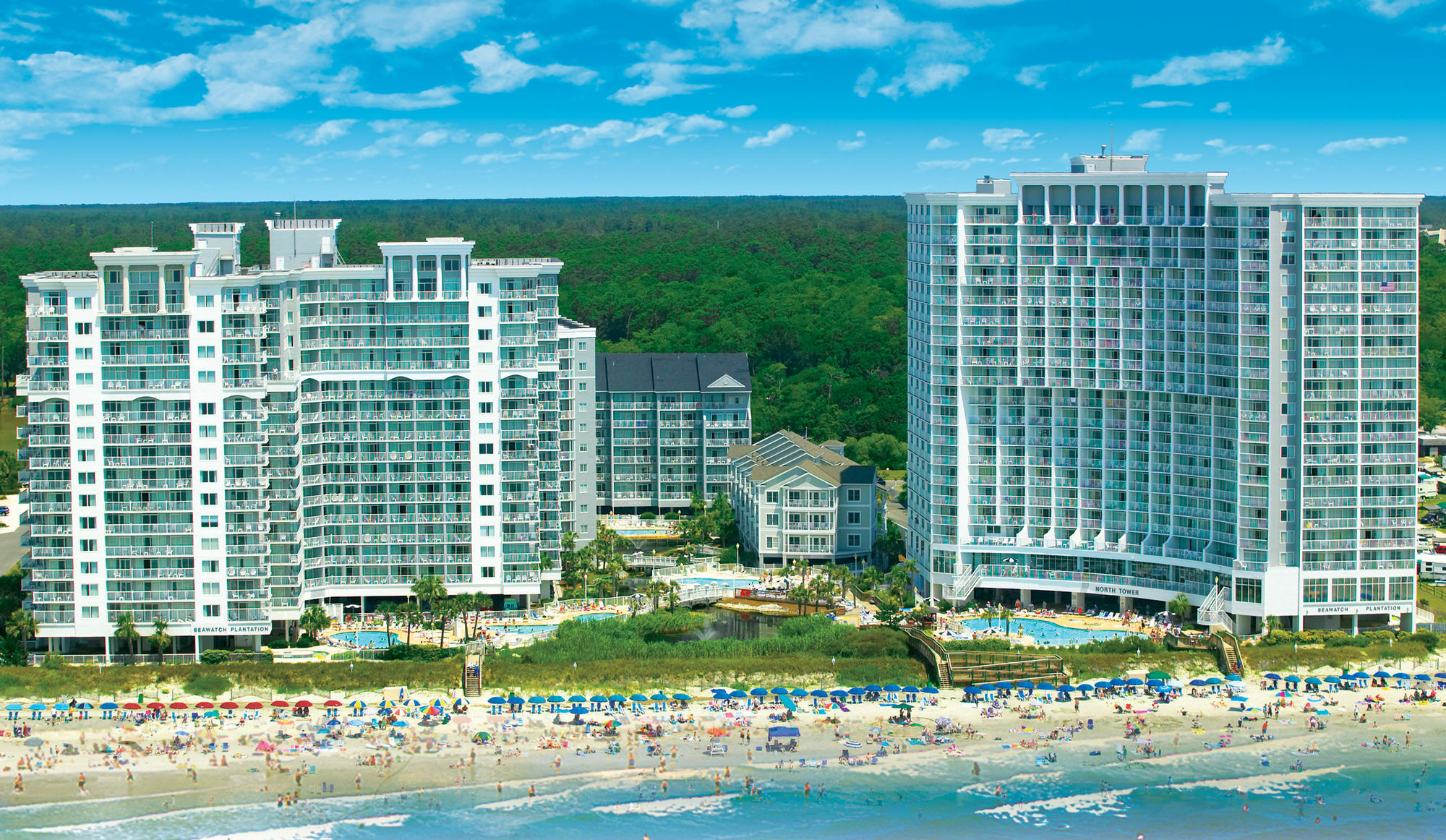 Sea Watch Resort Briarcliffe Acres Zewnętrze zdjęcie